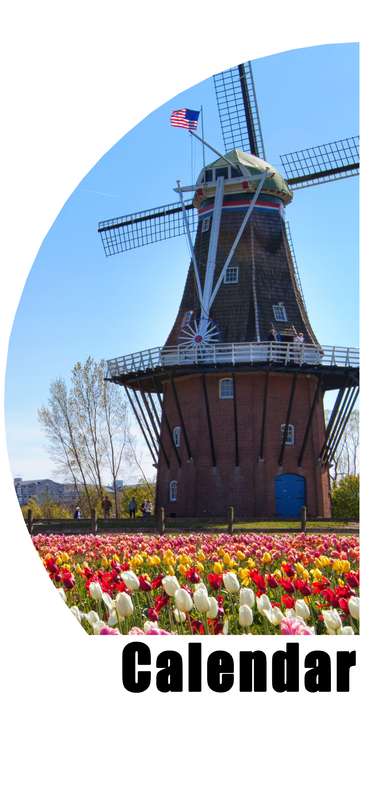 Michigan windmill Calendar